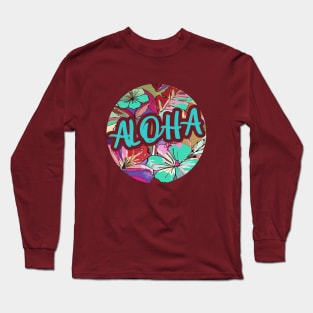 Aloha Floral Long Sleeve T-Shirt